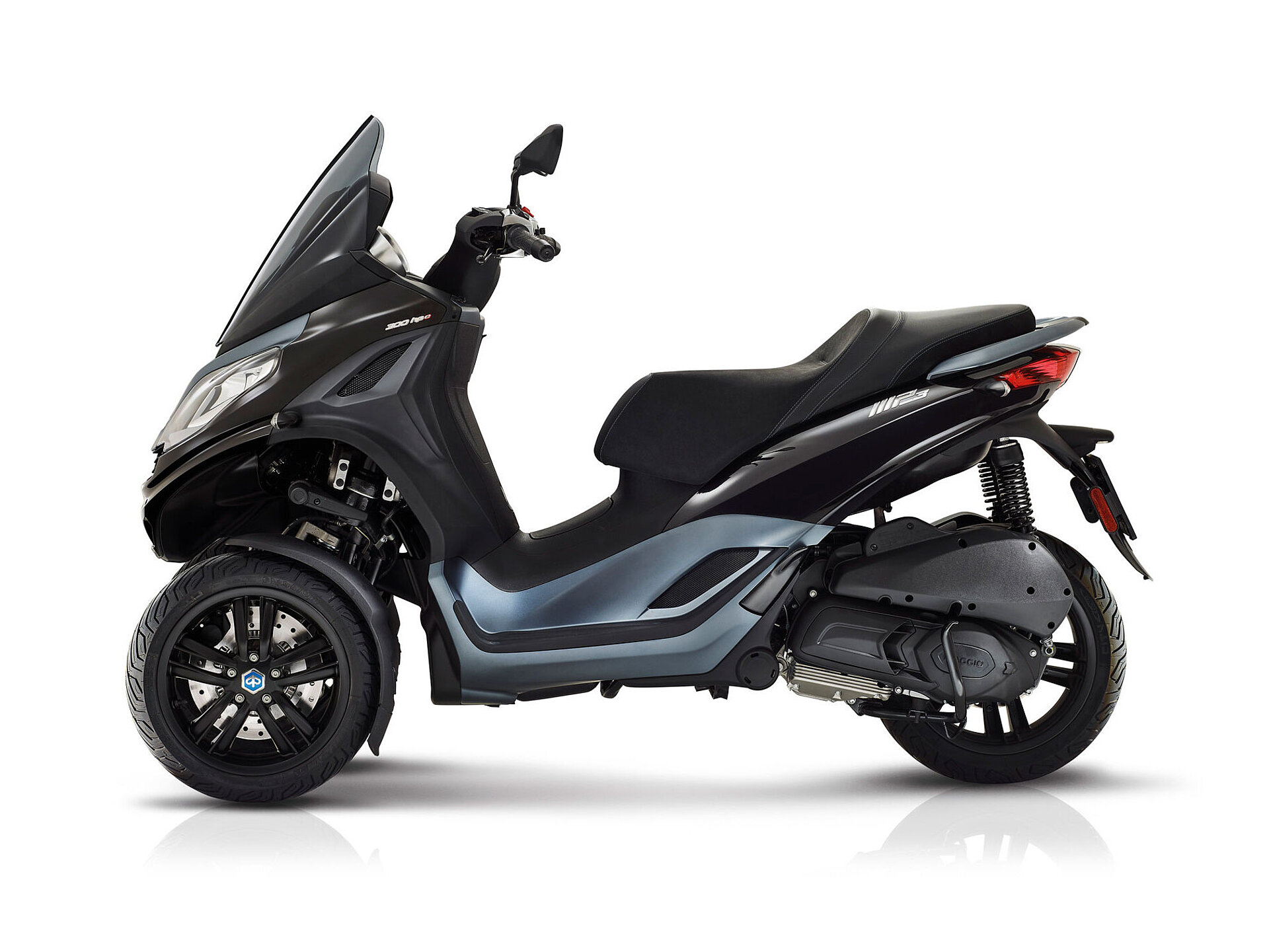 Die neue Piaggio MP3 von der Seite