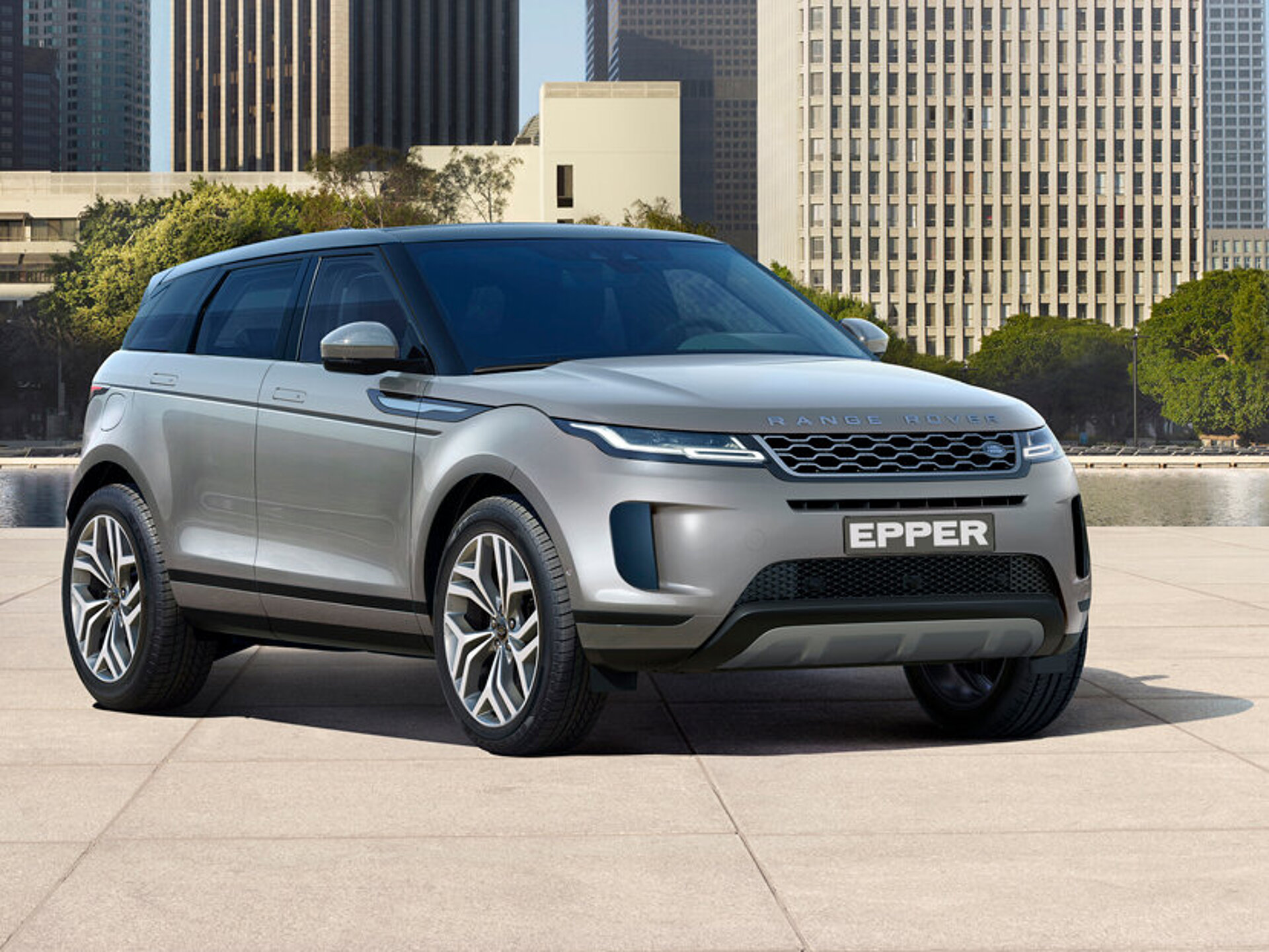 Der neue Range Rover Evoque von der Seite