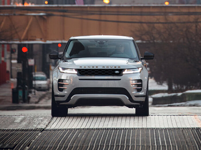 Der neue Range Rover Evoque von vorne