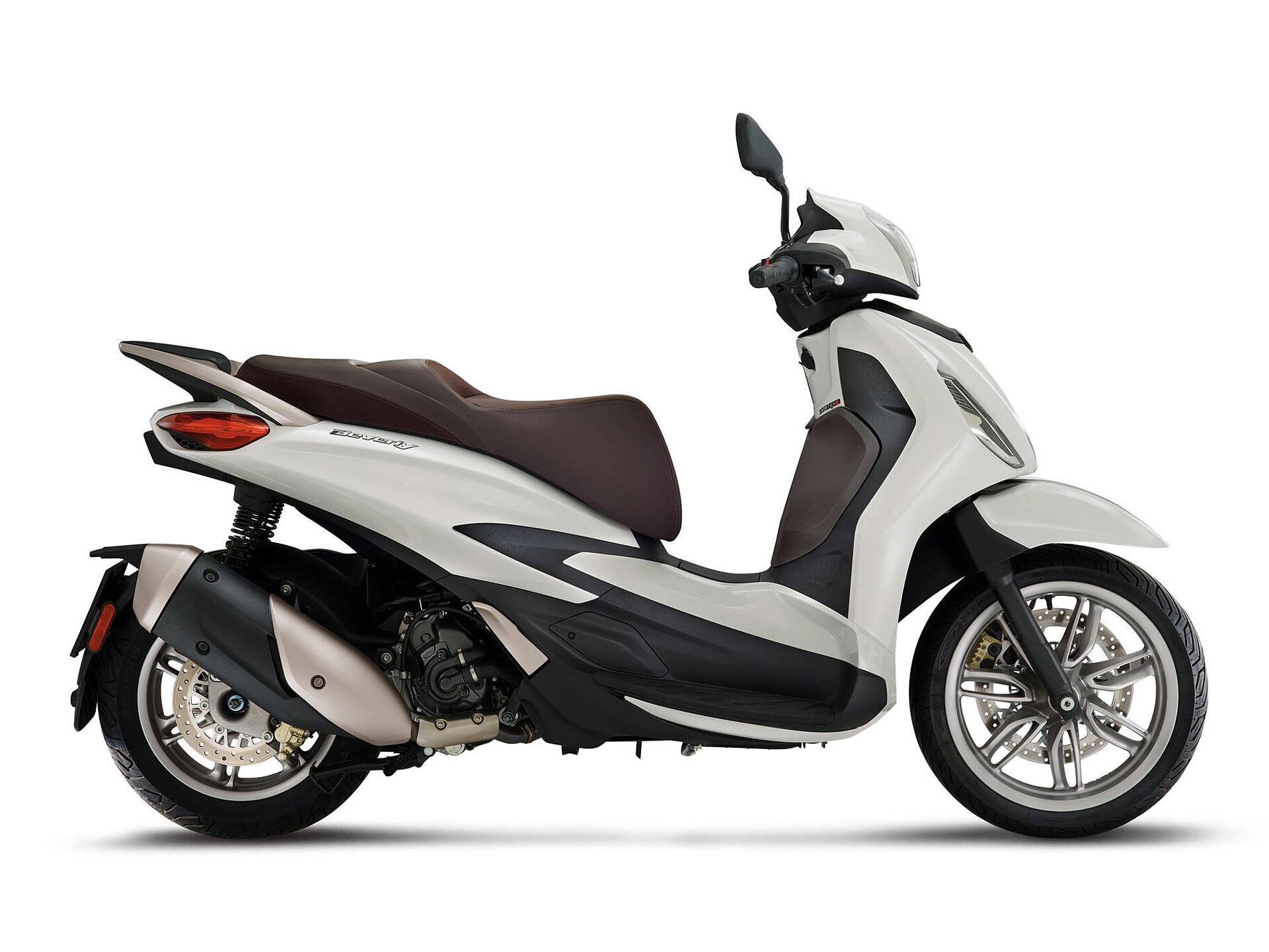 Die neue Piaggio Beverly 300 von der Seite