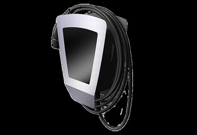 Eine Wallbox für das Laden eines Elektroautos