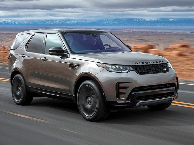 Der neue Land Rover Discovery von der Seite
