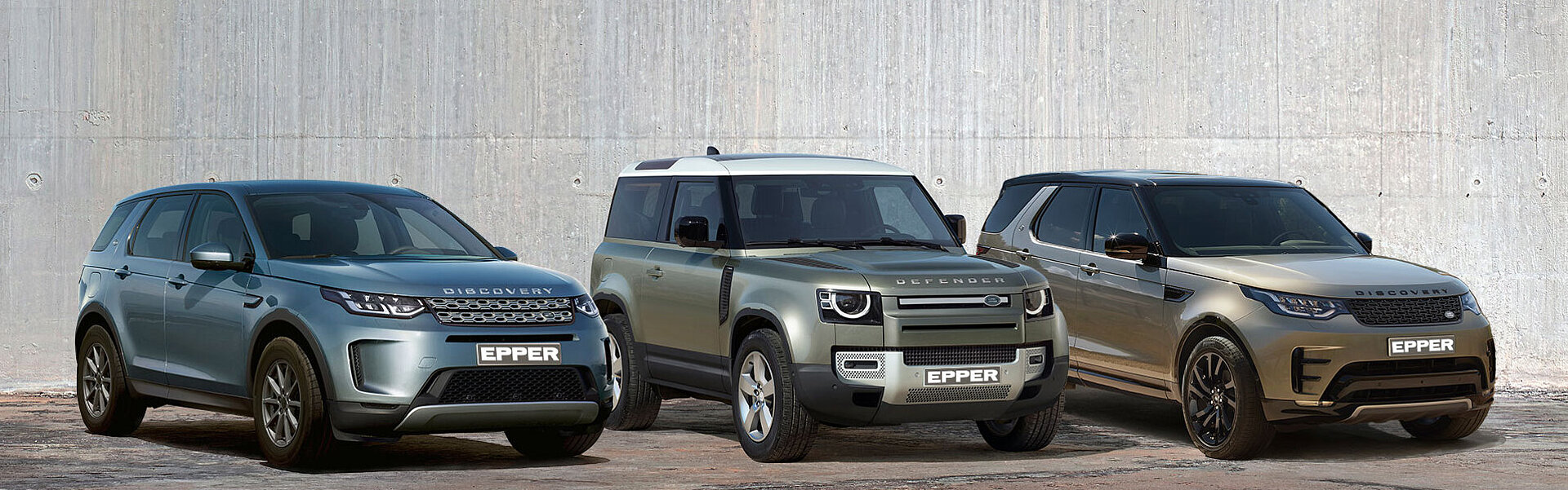 Verschiedene Modelle, die Garage EPPER anbietet
