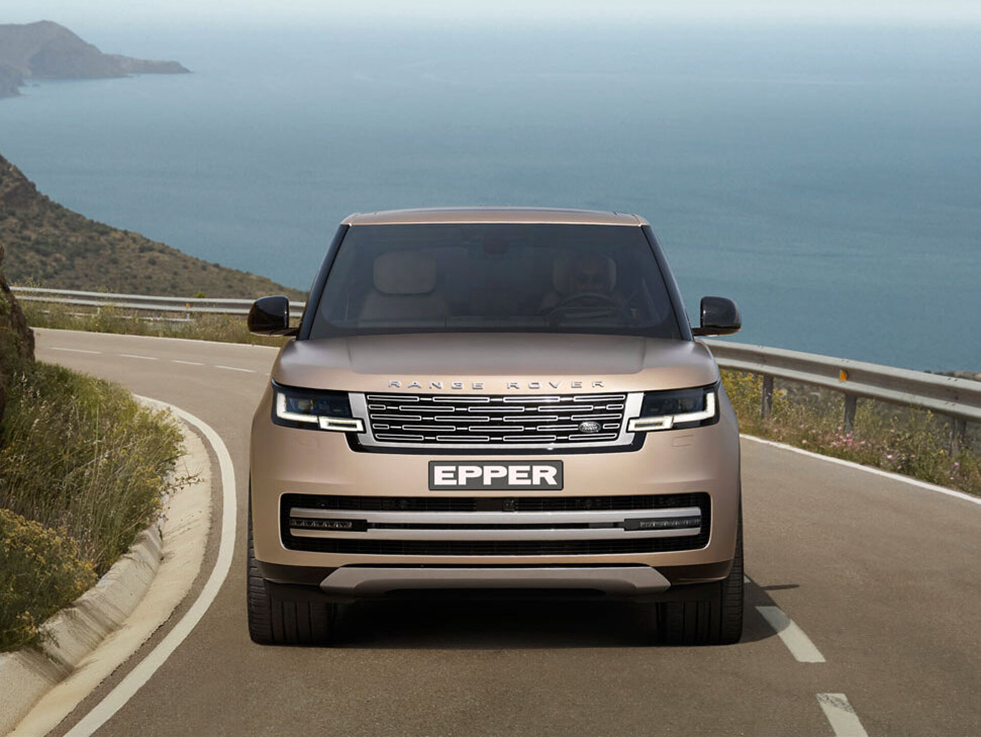 Der neue Range Rover von vorne