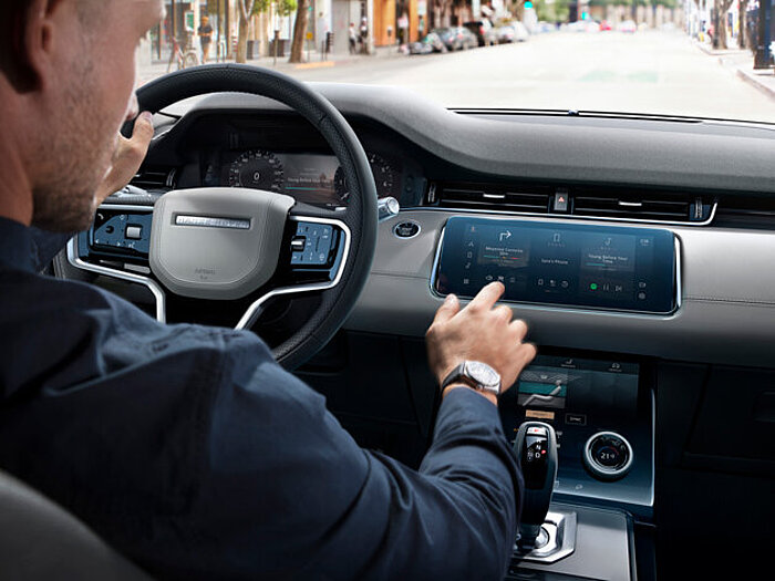 Das neue Interieur vom Range Rover Evoque